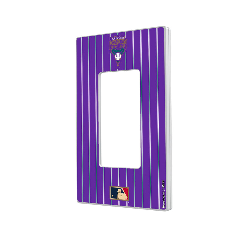Arizona Diamondbacks 1999-2006 - Cooperstown Collection Pinstripe Hidden-Screw Light Switch Plate