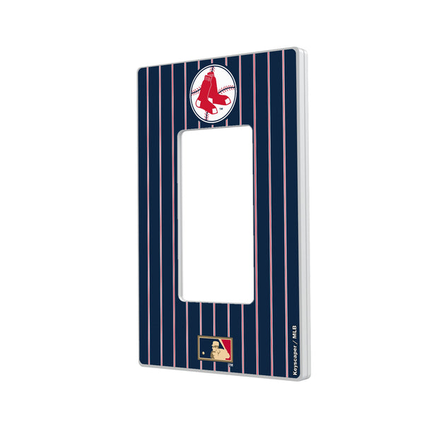 Boston Red Sox 1970-1975 - Cooperstown Collection Pinstripe Hidden-Screw Light Switch Plate