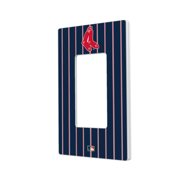 Boston Red Sox 1924-1960 - Cooperstown Collection Pinstripe Hidden-Screw Light Switch Plate