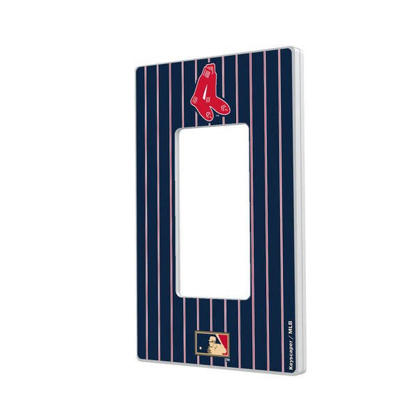 Boston Red Sox 1924-1960 - Cooperstown Collection Pinstripe Hidden-Screw Light Switch Plate