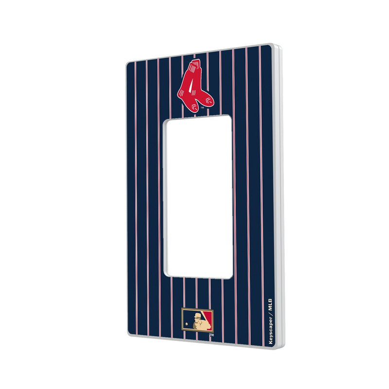 Boston Red Sox 1924-1960 - Cooperstown Collection Pinstripe Hidden-Screw Light Switch Plate