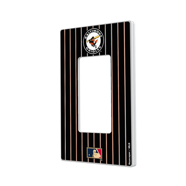 Baltimore Orioles 1966-1969 - Cooperstown Collection Pinstripe Hidden-Screw Light Switch Plate