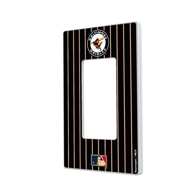 Baltimore Orioles 1966-1969 - Cooperstown Collection Pinstripe Hidden-Screw Light Switch Plate