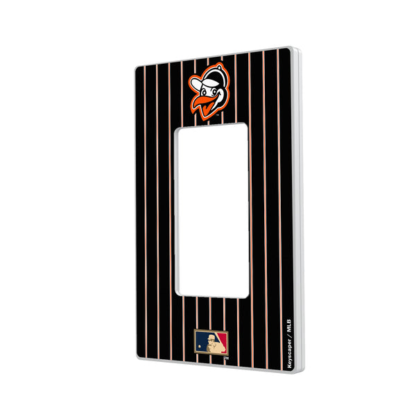 Baltimore Orioles 1955 - Cooperstown Collection Pinstripe Hidden-Screw Light Switch Plate