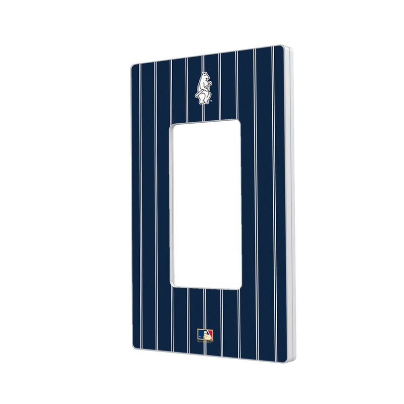 Chicago Cubs 1914 - Cooperstown Collection Pinstripe Hidden-Screw Light Switch Plate