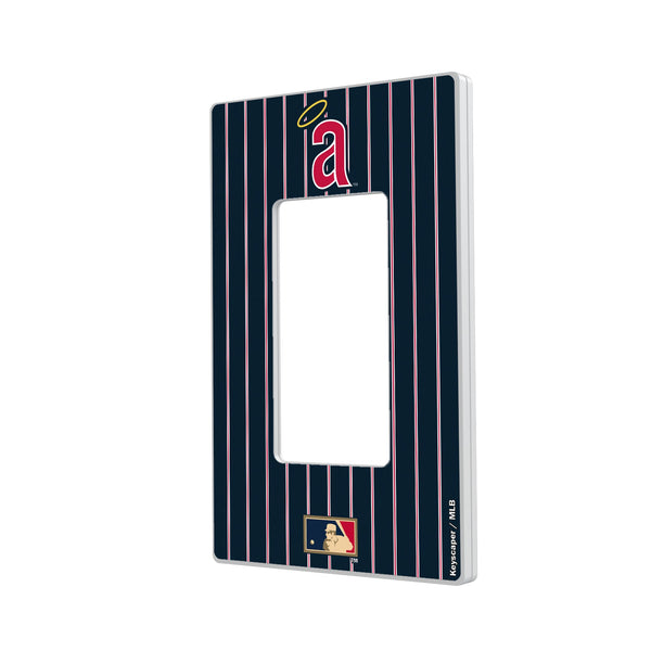 LA Angels 1971 - Cooperstown Collection Pinstripe Hidden-Screw Light Switch Plate
