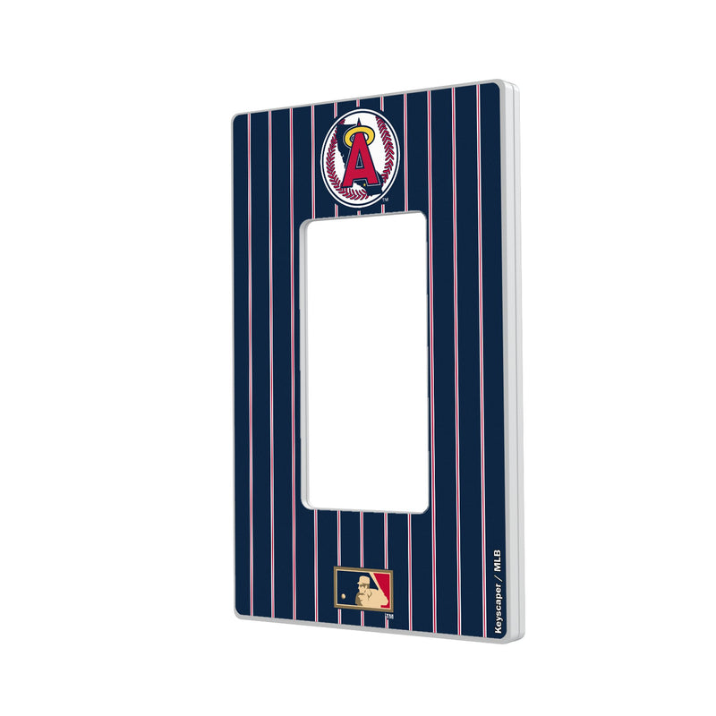 LA Angels 1986-1992 - Cooperstown Collection Pinstripe Hidden-Screw Light Switch Plate