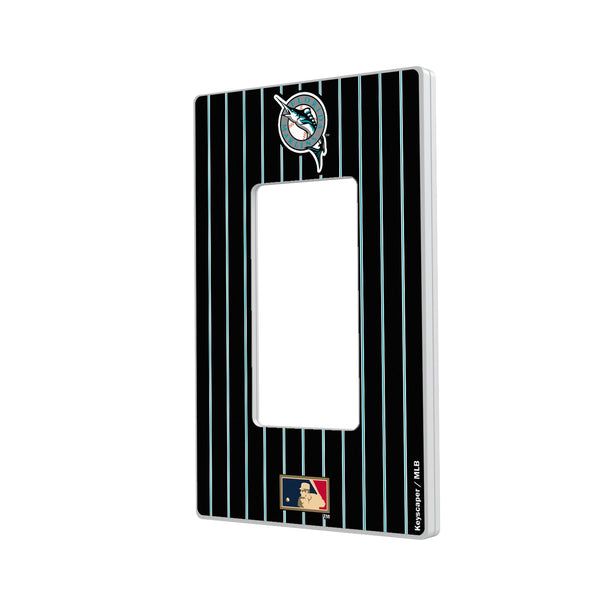 Miami Marlins 1993-2011 - Cooperstown Collection Pinstripe Hidden-Screw Light Switch Plate