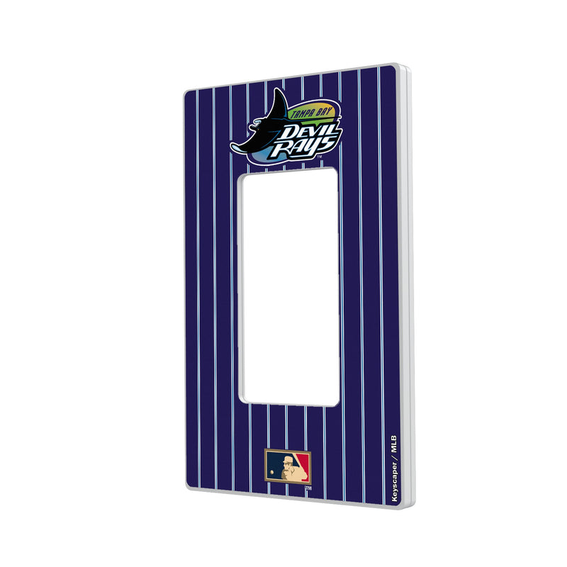 Tampa Bay 1998-2000 - Cooperstown Collection Pinstripe Hidden-Screw Light Switch Plate