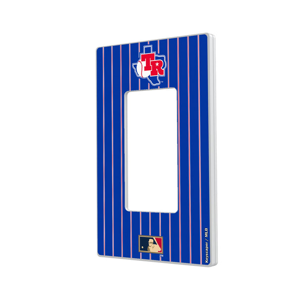 Texas Rangers 1981-1983 - Cooperstown Collection Pinstripe Hidden-Screw Light Switch Plate