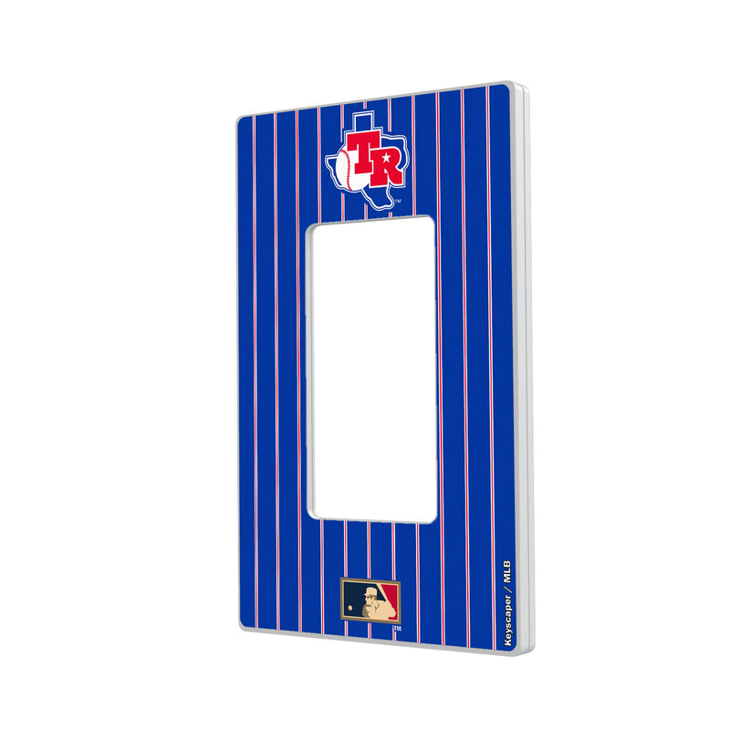 Texas Rangers 1981-1983 - Cooperstown Collection Pinstripe Hidden-Screw Light Switch Plate