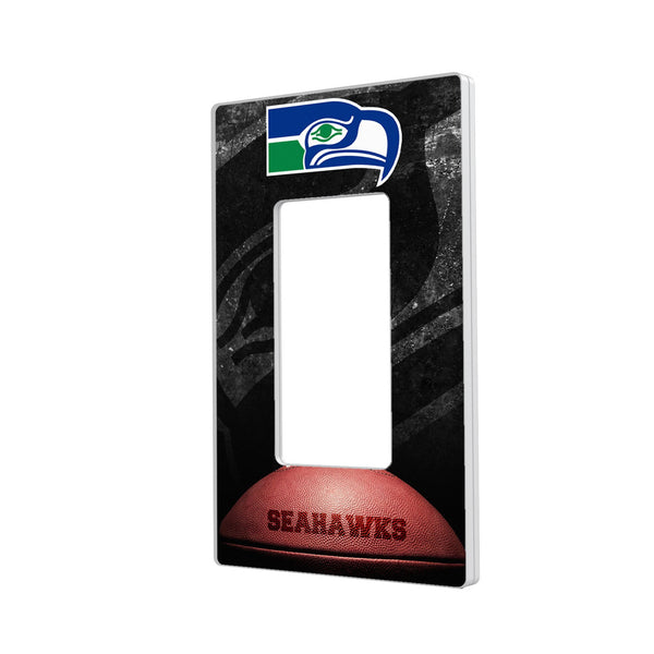 Seattle Seahawks Historic Collection Legendary Hidden-Screw Light Switch Plate