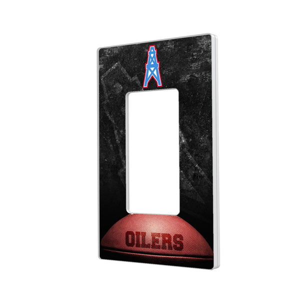 Houston Oilers Historic Collection Legendary Hidden-Screw Light Switch Plate