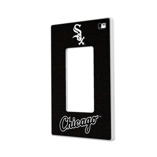 Chicago White Sox Solid Hidden-Screw Light Switch Plate