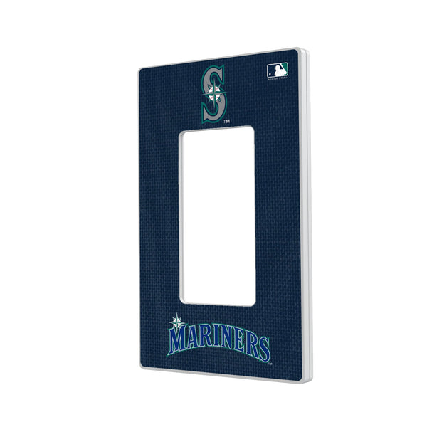Seattle Mariners Solid Hidden-Screw Light Switch Plate