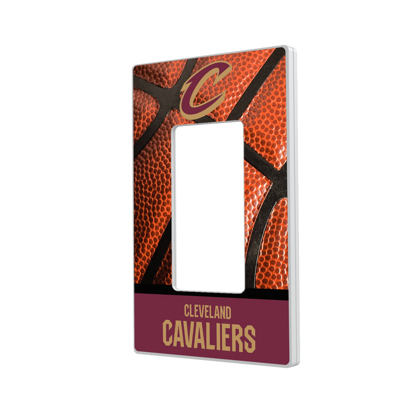 Cleveland Cavaliers Basketball Hidden-Screw Light Switch Plate