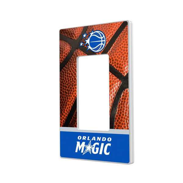 Orlando Magic Basketball Hidden-Screw Light Switch Plate