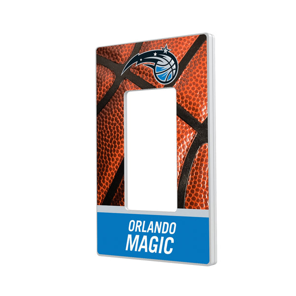 Orlando Magic Basketball Hidden-Screw Light Switch Plate