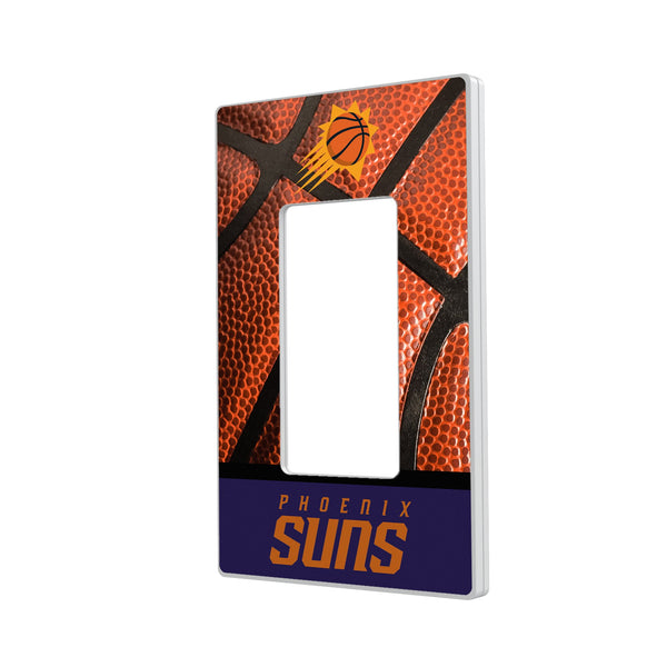 Phoenix Suns Basketball Hidden-Screw Light Switch Plate
