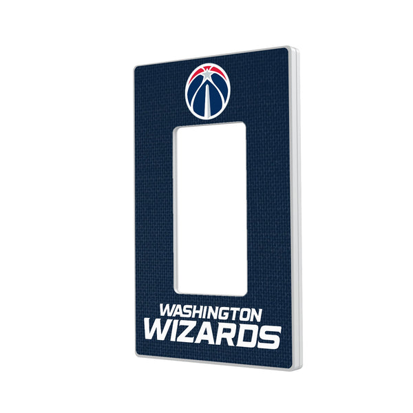 Washington Wizards Solid Hidden-Screw Light Switch Plate