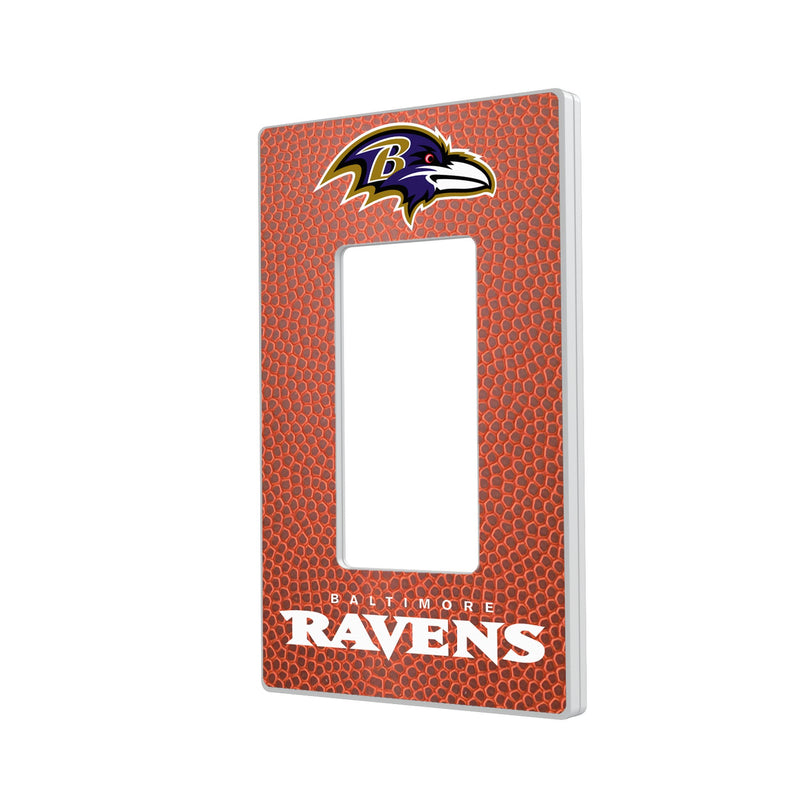 Baltimore Ravens Football Hidden-Screw Light Switch Plate