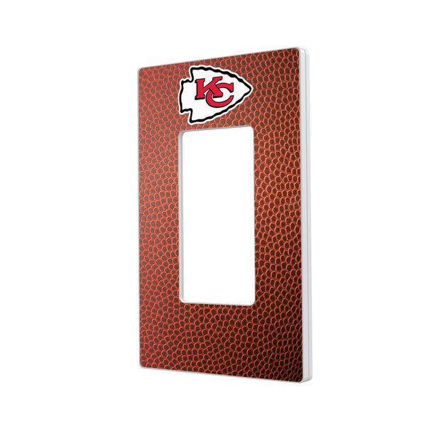 Kansas City Chiefs Football Hidden-Screw Light Switch Plate