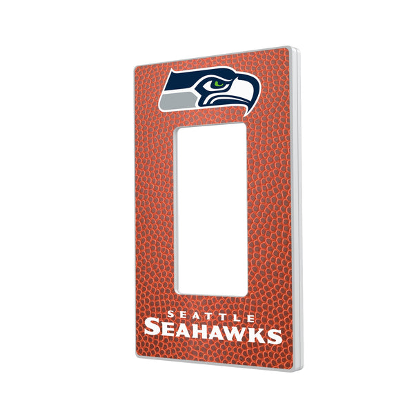 Seattle Seahawks Football Hidden-Screw Light Switch Plate