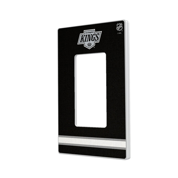 LA Kings Stripe Hidden-Screw Light Switch Plate