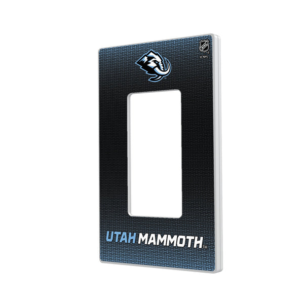 Utah Mammoth Linen Hidden-Screw Light Switch Plate