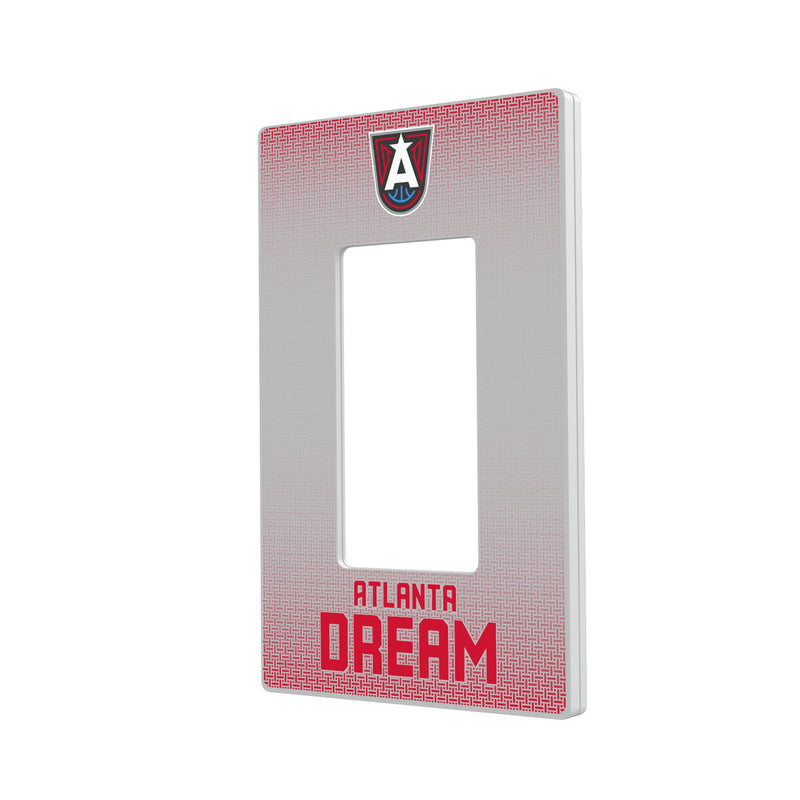 Atlanta Dream Linen Hidden-Screw Light Switch Plate