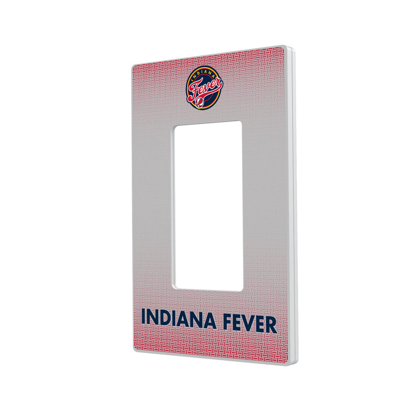 Indiana Fever Linen Hidden-Screw Light Switch Plate