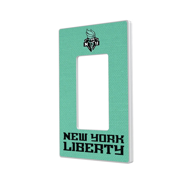 New York Liberty Solid Hidden-Screw Light Switch Plate