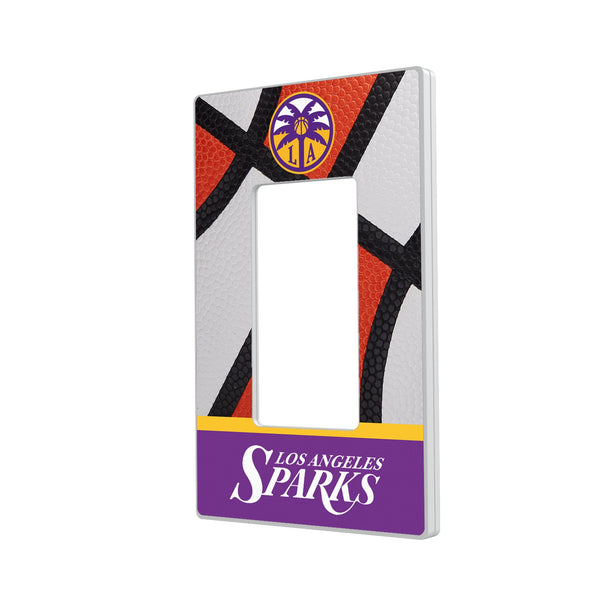Los Angeles Sparks Basketball Hidden-Screw Light Switch Plate
