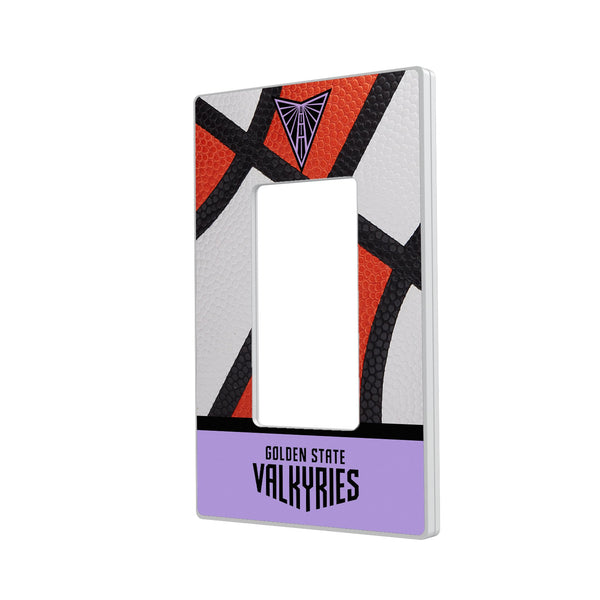 Golden State Valkyries Basketball Hidden-Screw Light Switch Plate