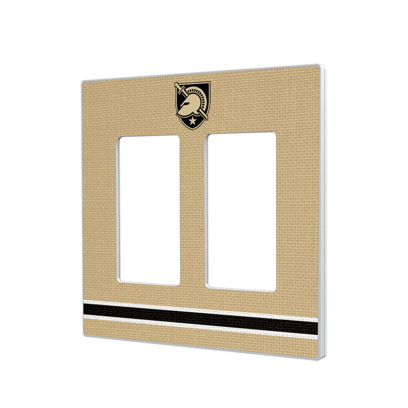 United States Military Academy Black Knights Stripe Hidden-Screw Light Switch Plate