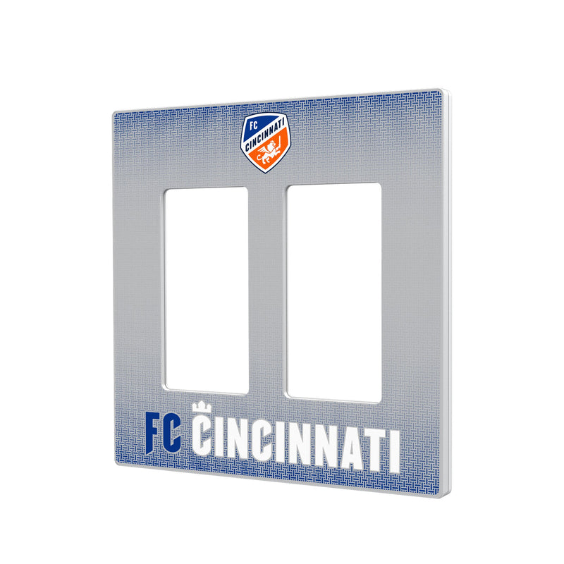 FC Cincinnati  Linen Hidden-Screw Light Switch Plate