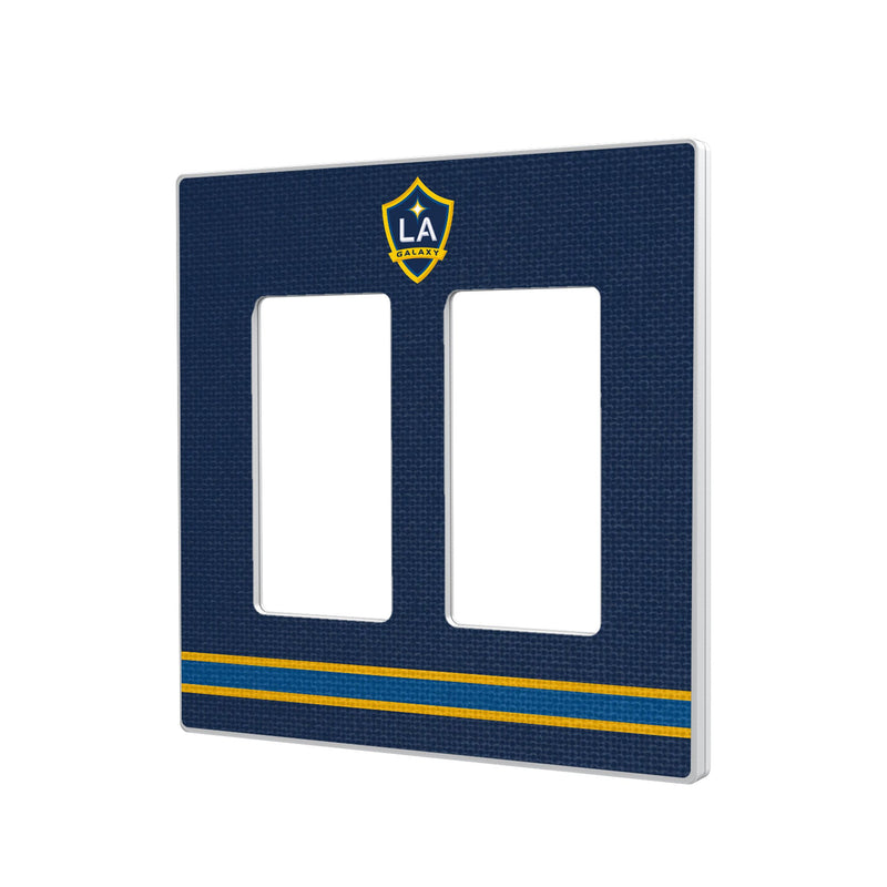 LA Galaxy Stripe Hidden-Screw Light Switch Plate