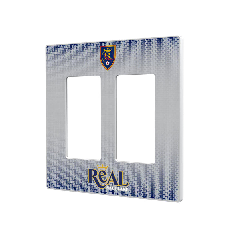 Real Salt Lake   Linen Hidden-Screw Light Switch Plate