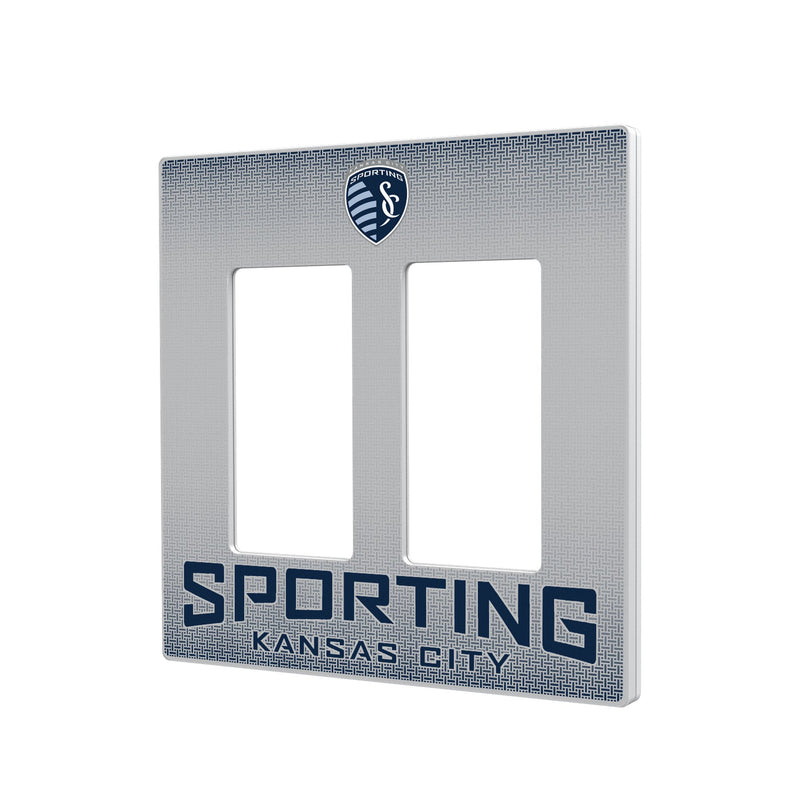 Sporting Kansas City   Linen Hidden-Screw Light Switch Plate