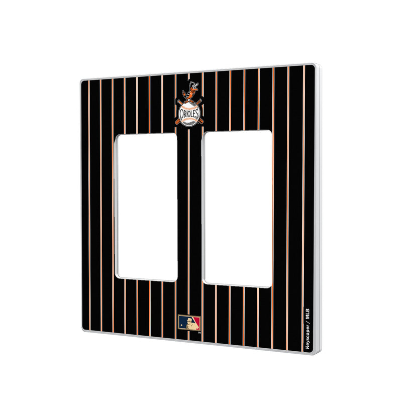 Baltimore Orioles 1954-1963 - Cooperstown Collection Pinstripe Hidden-Screw Light Switch Plate