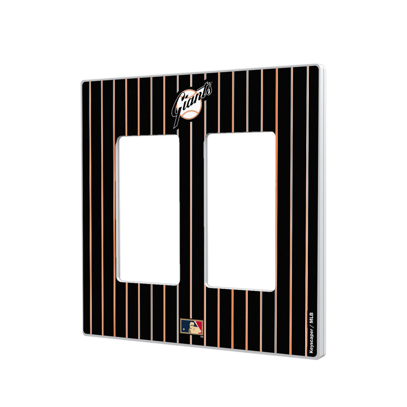 San Francisco Giants 1958-1967 - Cooperstown Collection Pinstripe Hidden-Screw Light Switch Plate