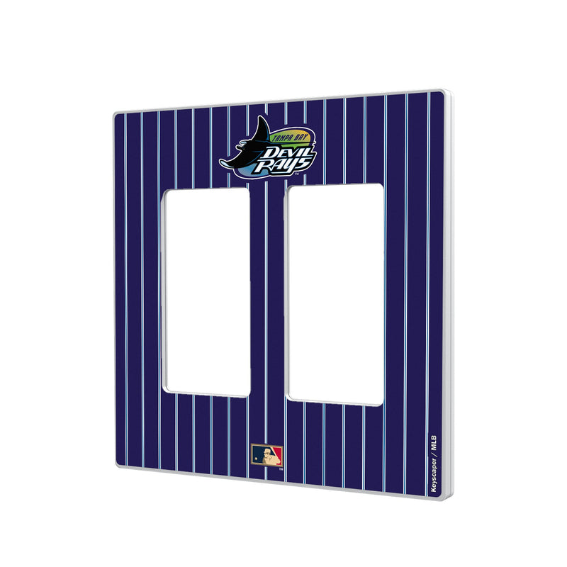 Tampa Bay 1998-2000 - Cooperstown Collection Pinstripe Hidden-Screw Light Switch Plate