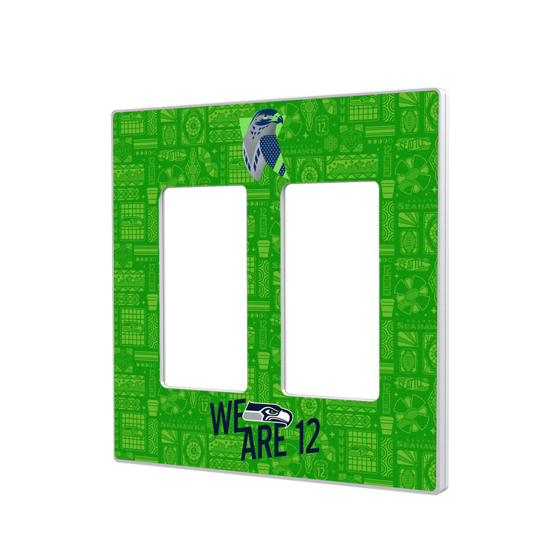 Seattle Seahawks 2024 Illustrated Limited Edition Hidden-Screw Light Switch Plate