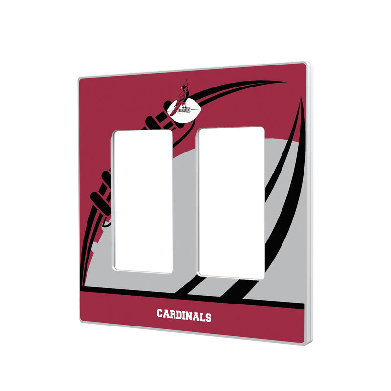 Chicago Cardinals 1947-1959 Historic Collection Passtime Hidden-Screw Light Switch Plate