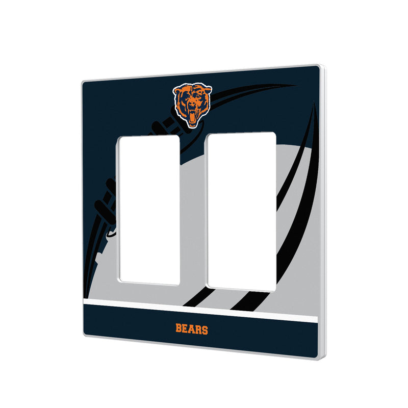 Chicago Bears 1946 Historic Collection Passtime Hidden-Screw Light Switch Plate