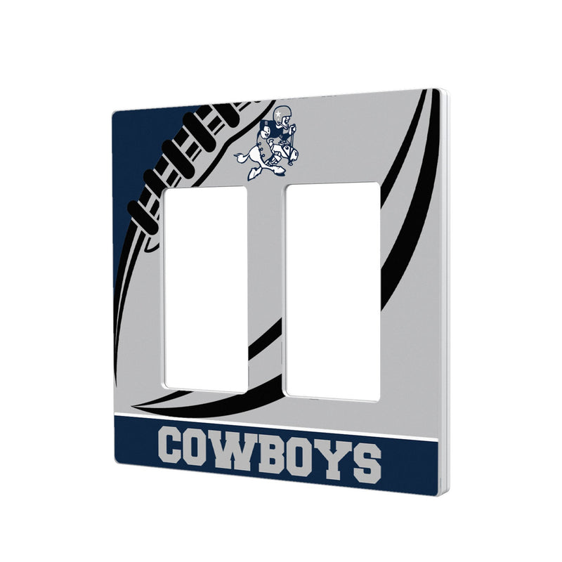 Dallas Cowboys 1966-1969 Historic Collection Passtime Hidden-Screw Light Switch Plate