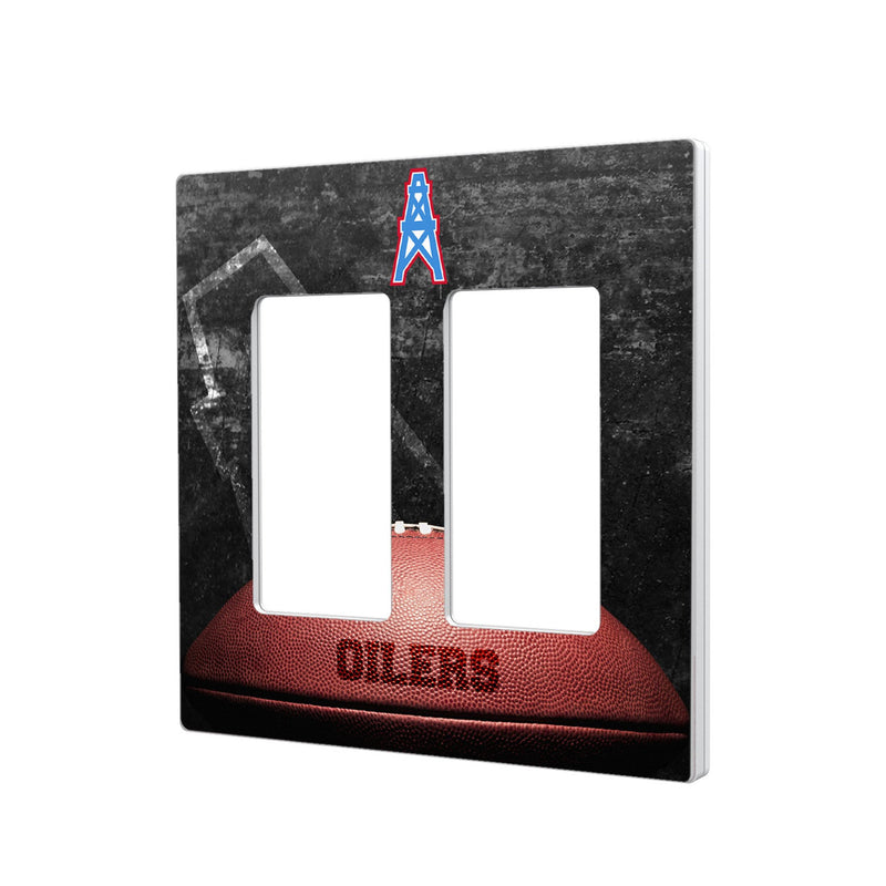 Houston Oilers Historic Collection Legendary Hidden-Screw Light Switch Plate