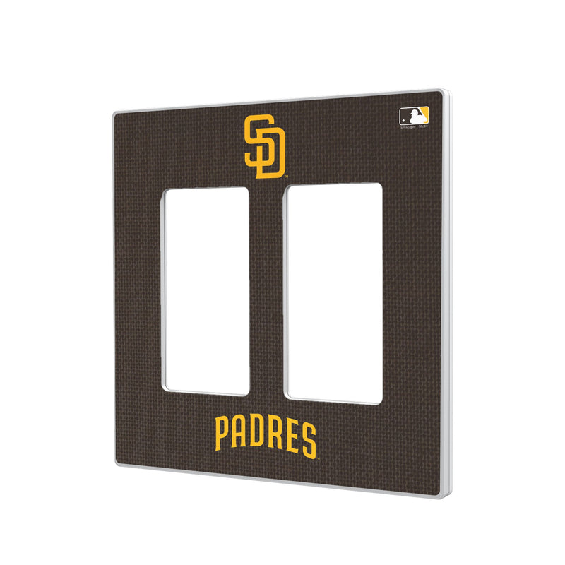 San Diego Padres Solid Hidden-Screw Light Switch Plate