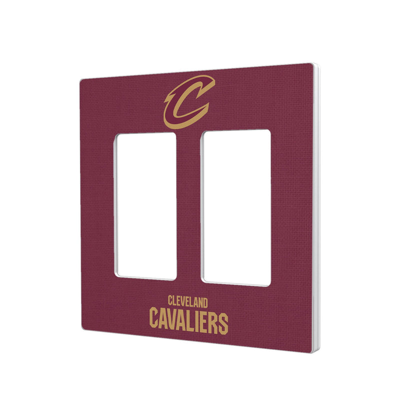 Cleveland Cavaliers Solid Hidden-Screw Light Switch Plate