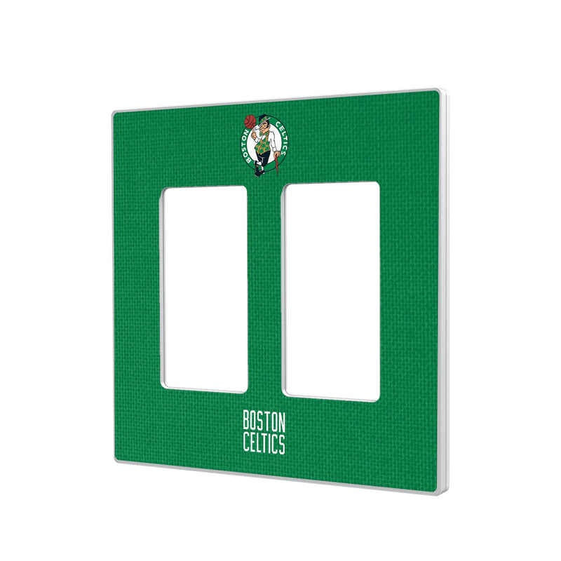 Boston Celtics Solid Hidden-Screw Light Switch Plate